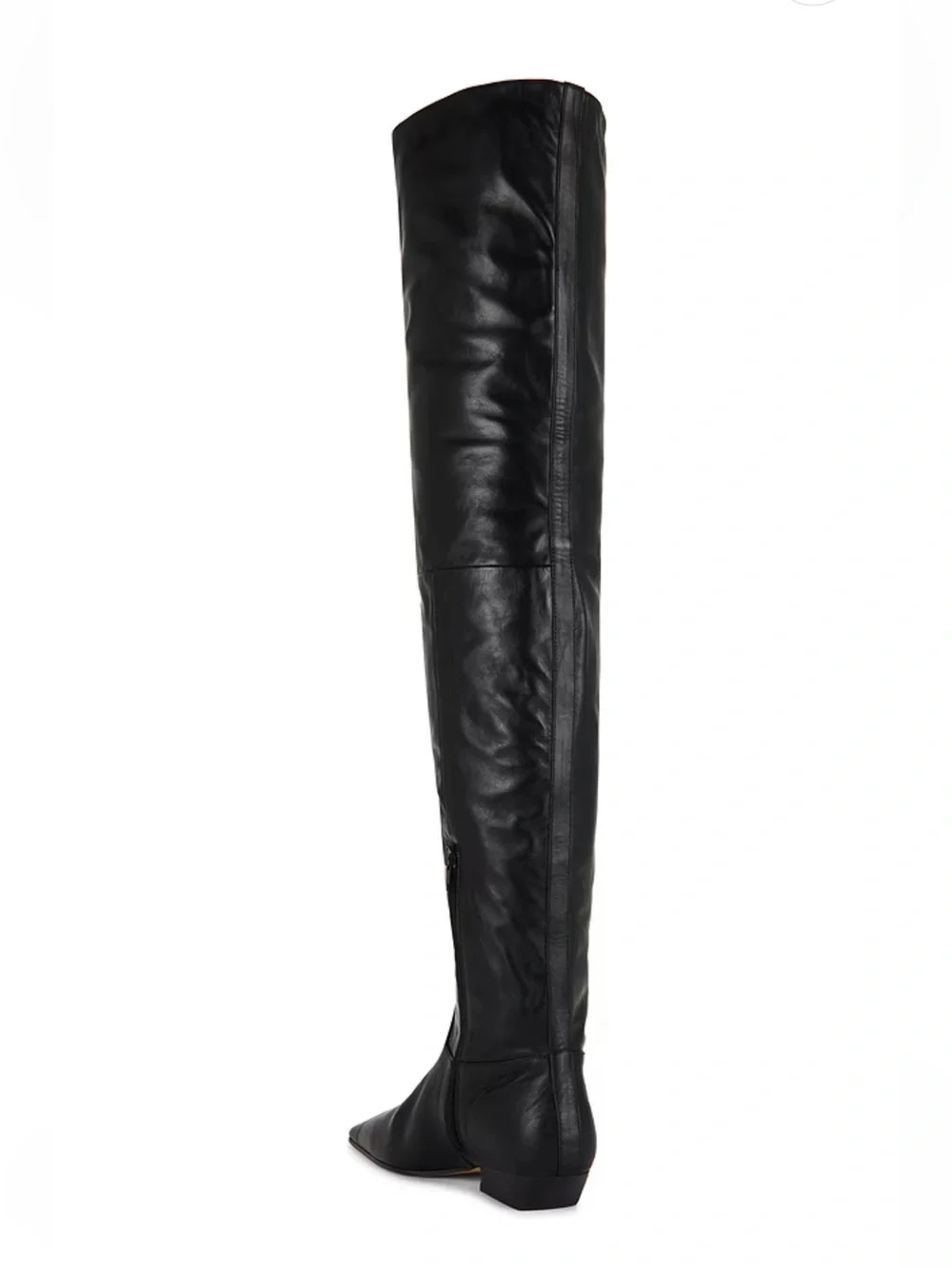 Tony Bianco Rally Over The Knee Boots Black Venice Knee-High Leather Revolve 10